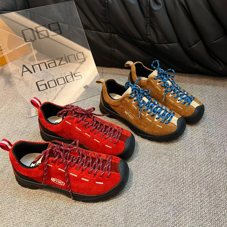 广州欧货【赛车】2026春季新款绑带潮流3cm厚底老爹鞋韩版户外ins