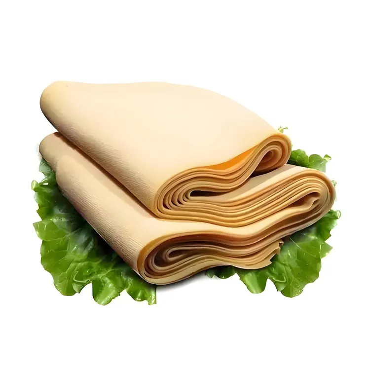 正宗红安特产永河皮子千张豆皮卷柴火皮子手工制作豆腐皮干豆腐