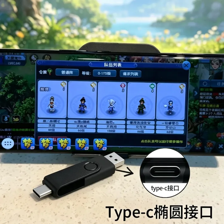梦幻西游互通版五开梦幻手机五开插溥畔多功能转换器装梦幻五开