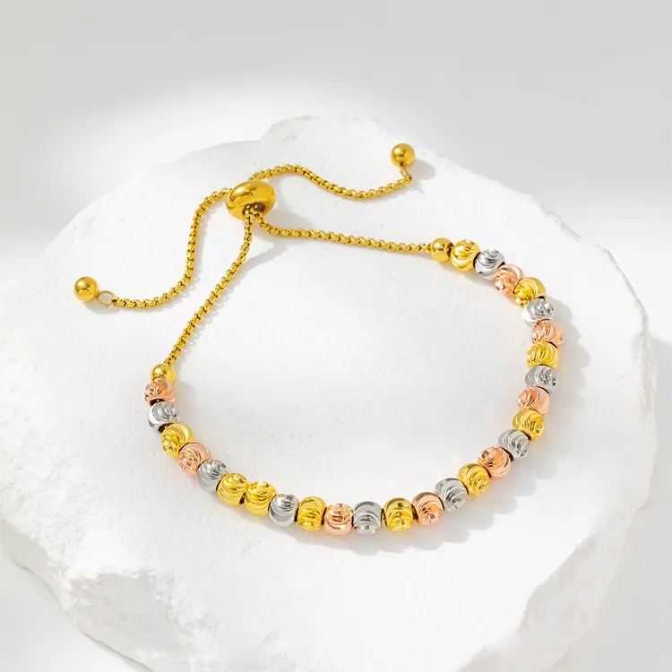 钛钢手链 钛钢设计感拼色轻奢气质手链[千丝缠]SC075