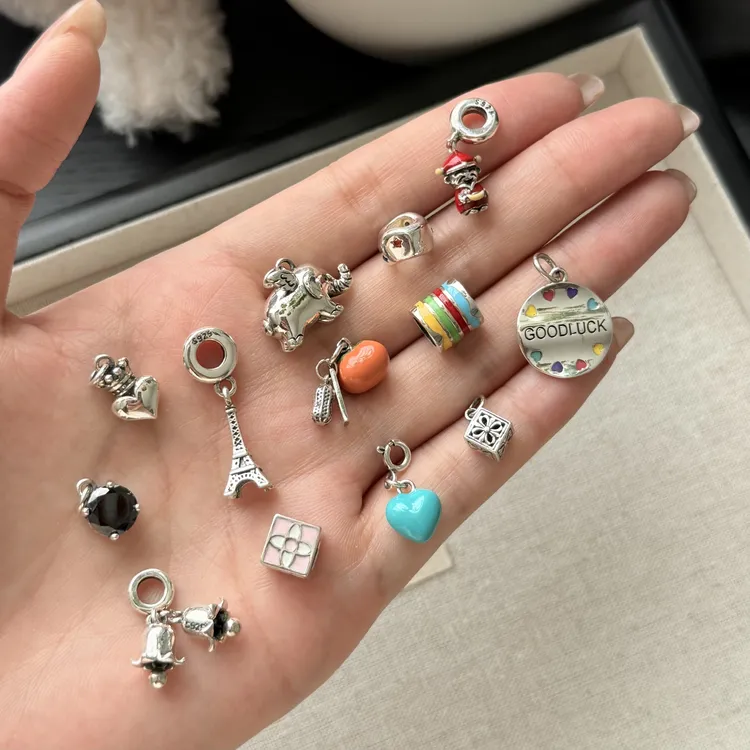 链子925银 原创吊坠配件DIY日韩轻奢简约哥特风配饰韩国生日礼物