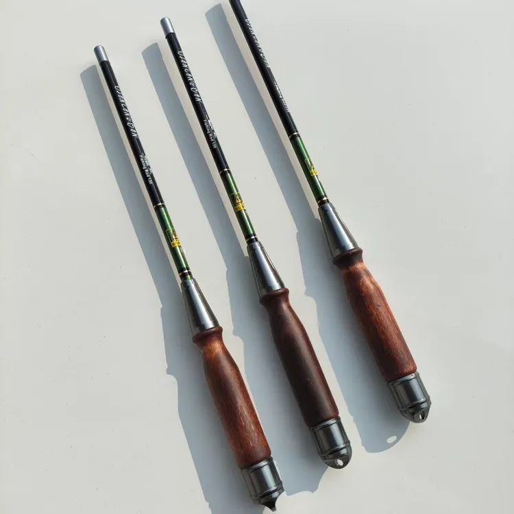 橄榄绿玛瑙红短节袖珍鱼竿微物超短溪流白条马口袖珍雷强竿小型