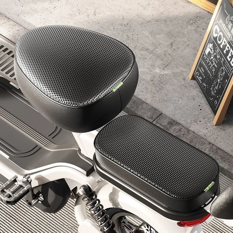 电动车座套电动车坐垫套防水防晒皮革座套加厚电动自行车通用座套