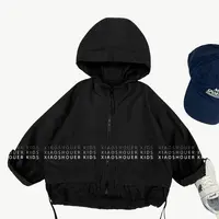【小首尔】原版-现货-春秋装男女童潮流韩版运动百搭外套HBB7808