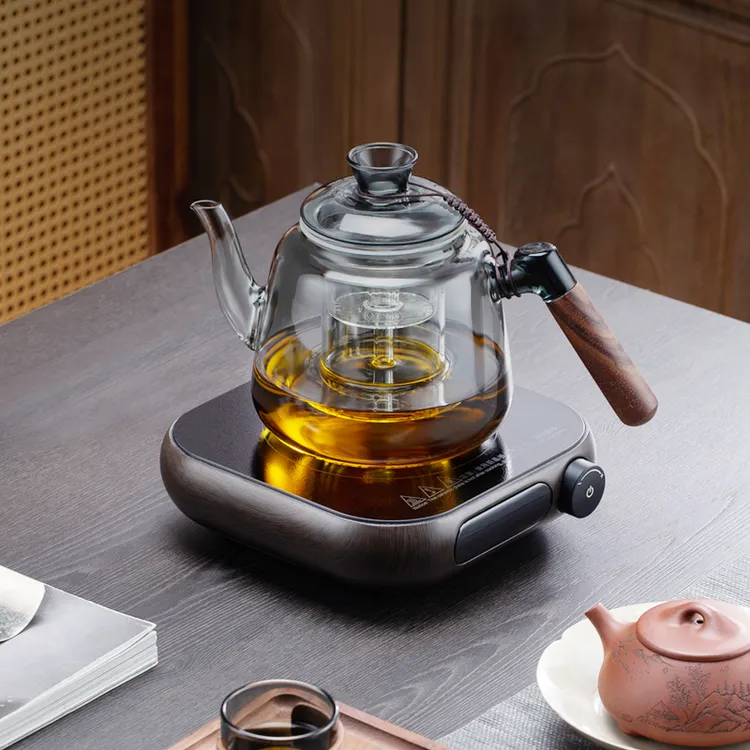 2025新款小型电陶炉煮茶专用高端煮茶器烧水泡茶电加热炉围炉煮茶