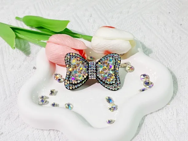 女复古极简风顶夹法式千金风发夹韩版边夹发卡头饰