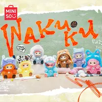 【现货】MINISO名创优品WAKUKU哇库库毛毛潮趣系列盲盒毛绒礼物