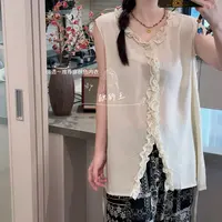 25棉绸短袖T恤女夏季新款宽松大码百搭半袖超薄人造棉上衣
