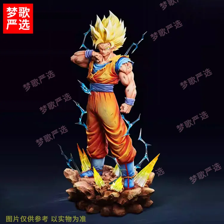 【梦歌严选】34cm无限超二悟空七龙珠动漫潮玩周边GK手办模型摆件礼