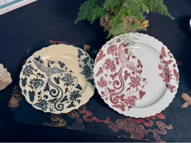 【幽蓝溪堂】凤穿莲壶承