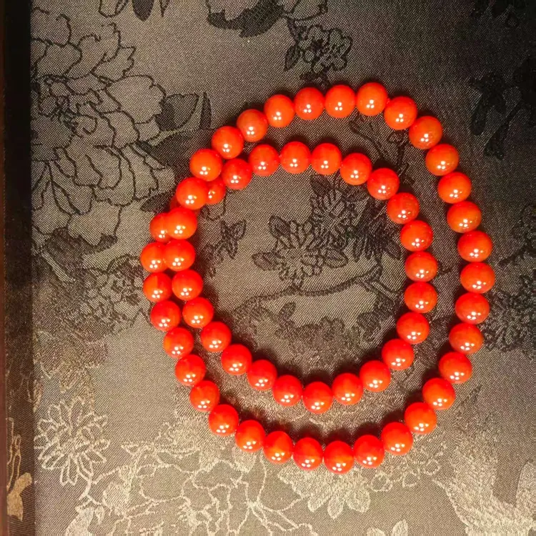 天然红玛瑙10mm60颗男女手串项链