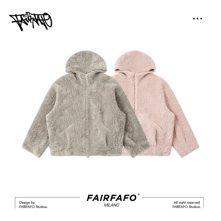 【连帽羊羔毛外套】MTWT59086
