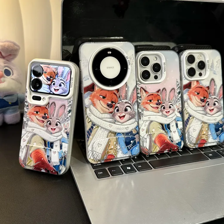 雅天立情侣冬日朱迪尼克适用苹果17/16/15手机壳华为vivoppo小米