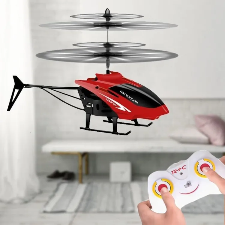 智能感应亲子玩具飞行器遥控飞机悬浮无人机直升飞机耐摔商品图