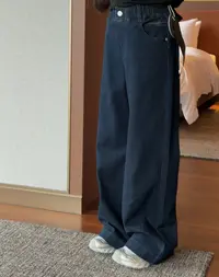 泡妈童装  秋冬新款儿童女童休闲牛仔裤裤子25231