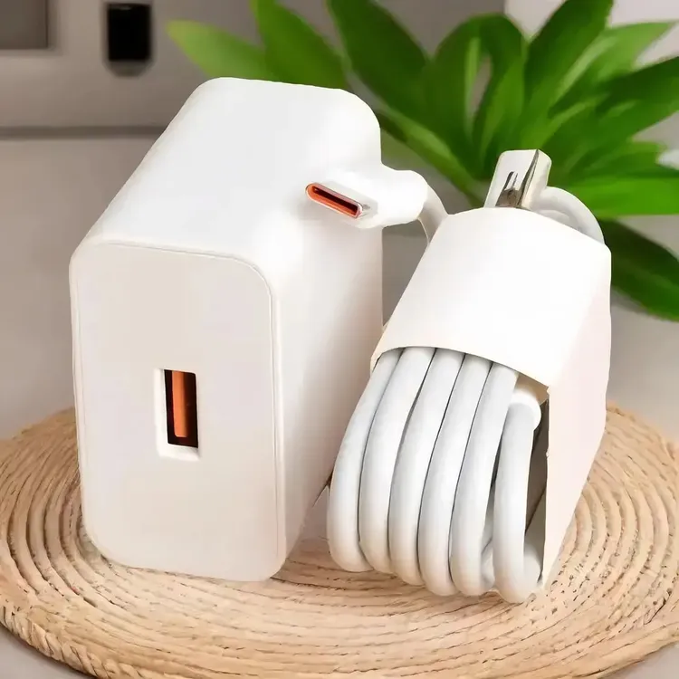 适用华为充电器超级快充头66不伤机数据线nova9荣耀插头1米快充线