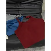 2305#【三色堇】吊带背心针织马甲