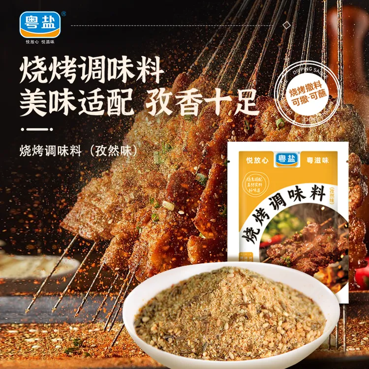 【淄博风味烧烤料】粤盐烧烤调味料空气炸锅蘸料烤肉烤串烧烤伴侣
