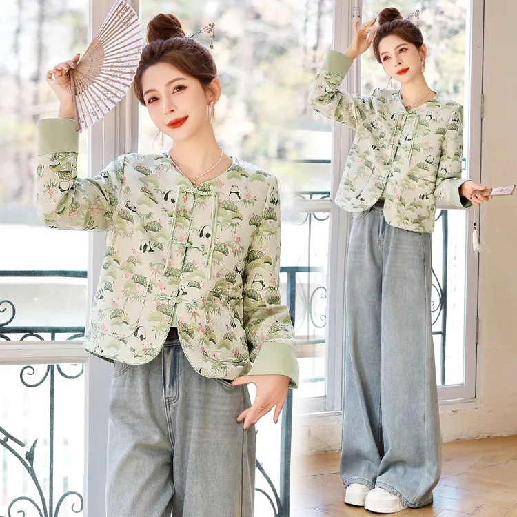 新中式国风外套女款爆款2025新款早春宽松上衣百搭高贵洋气小个子