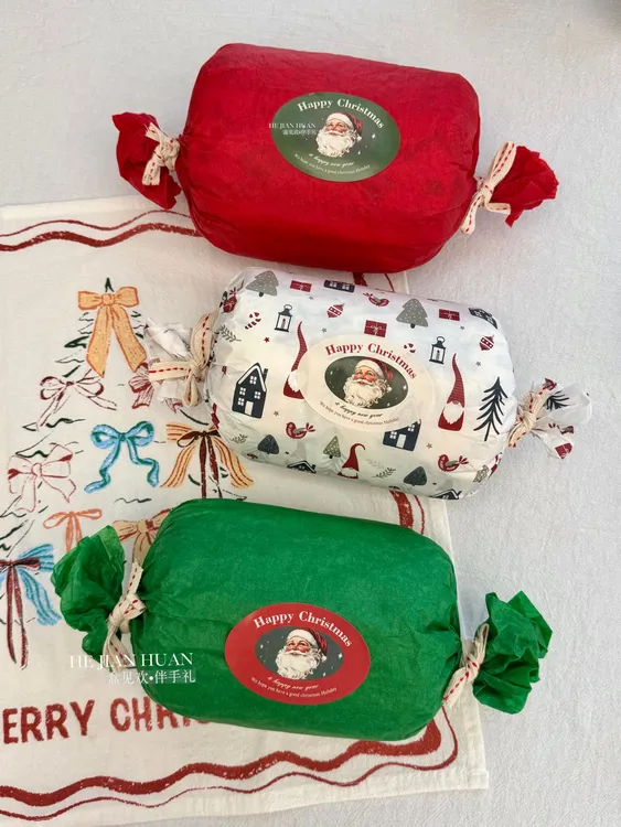 圣诞礼物费尔岛围巾秋冬围巾礼物圣诞节礼物送女友送闺蜜生日礼物