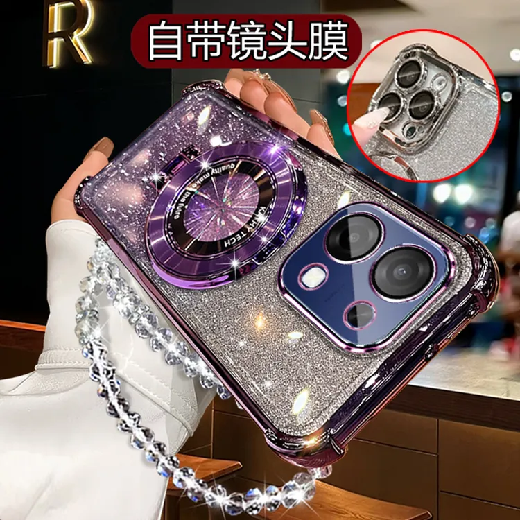 适用oppoa6新款手机壳防摔带支架Oppo0PP0A6镜头全包PLS120软壳女