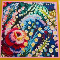 【多色】美式复古全自动滚筒洗衣机硅藻泥吸水垫【那里花园青花组合】