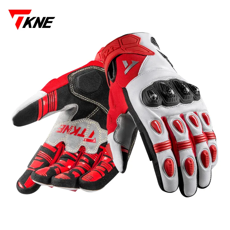 TKNE冬季防寒摩托车手套防风防水保暖机车装备骑行专用装备男KP13
