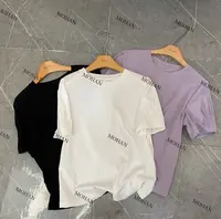 【墨涵精选】百折袖显瘦拼接韩版气质百搭休闲T恤27246