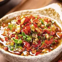 湘西农家老坛彩椒酱茶油彩椒酱青红剁椒酱下饭拌面酱无添加