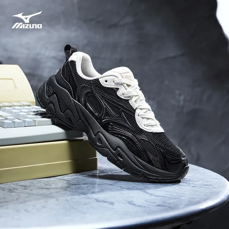 Mizuno/美津浓做旧复古厚底运动老爹鞋脏脏鞋02色TRAINER 2K V2