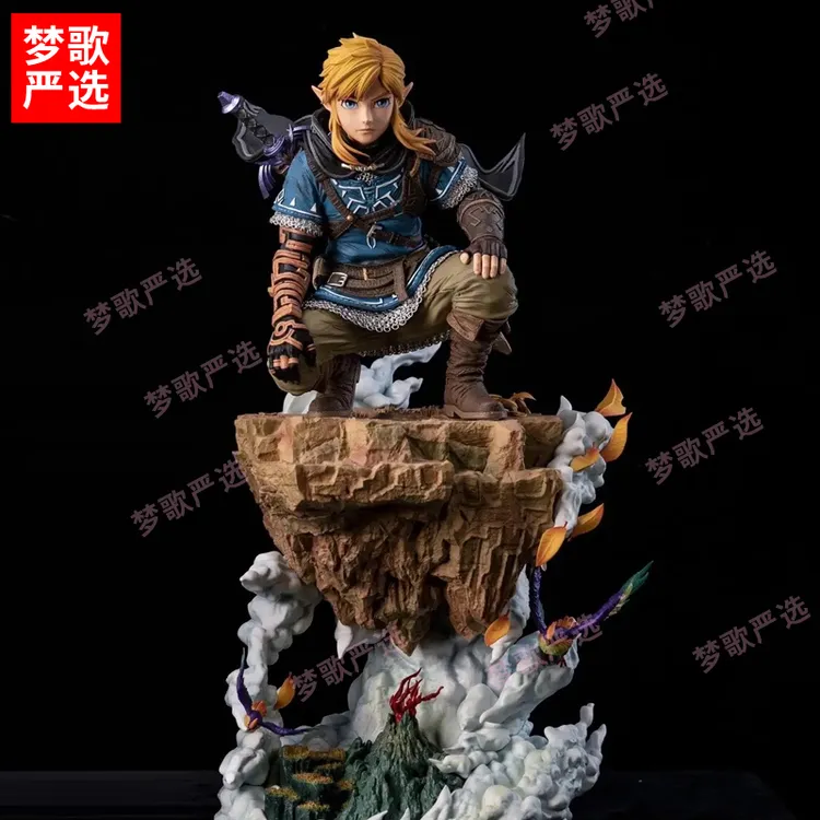 【MG精品】38cm林克王国之泪塞尔达传说动漫潮玩周边GK手办模型摆件