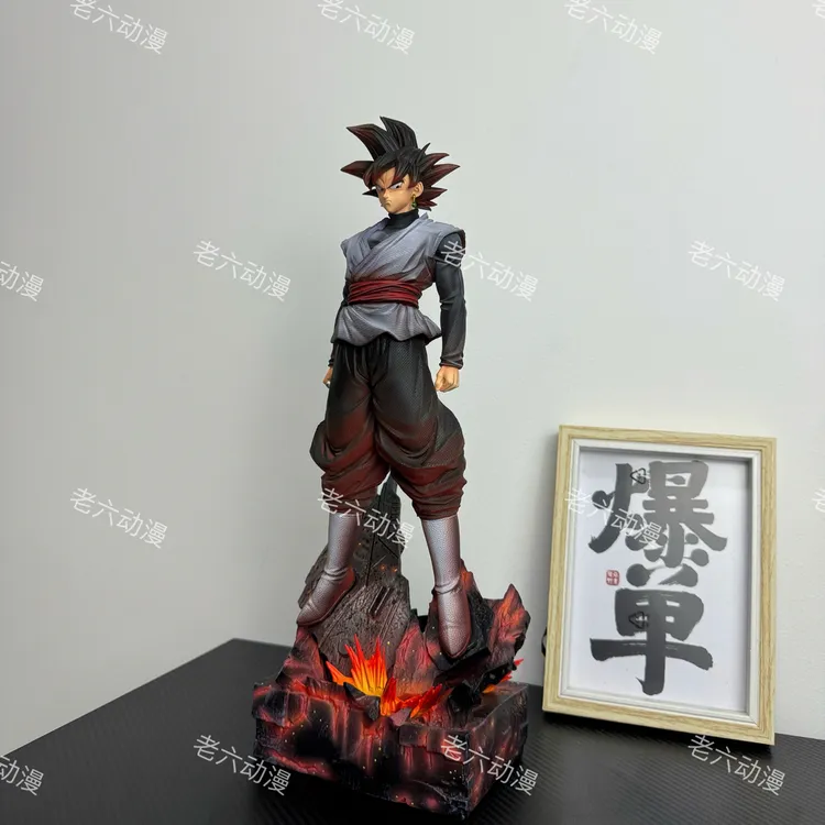 【JT厂】七龙珠 FXW黑悟空38cm 动漫手办摆件