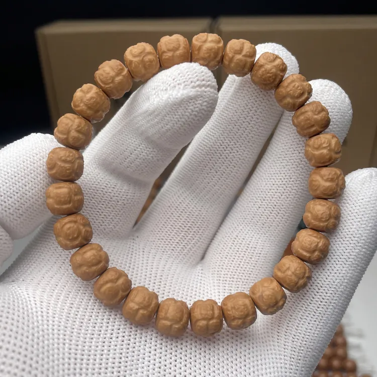 【热麦·饕餮】纯手工饕餮  SSS全品无瑕疵毕业级猴头核桃手串保无药