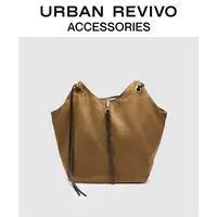 URBAN REVIVO2025秋季新款女士琥珀流光风单肩包UAWB50224