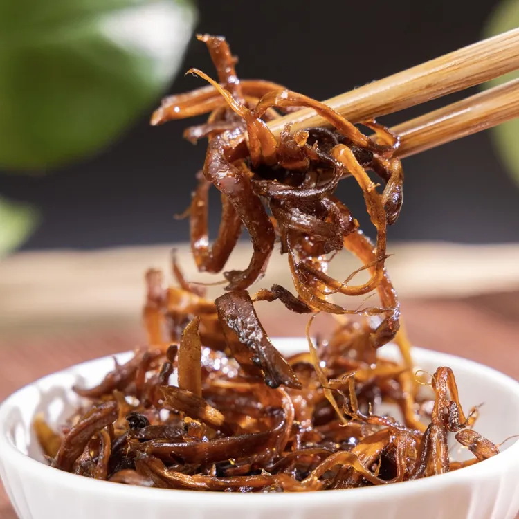 【鲜香有嚼劲】油浸鸡枞菌纯鸡枞油营养味美260g/瓶中通