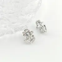 XUPING/旭平首饰 合金仿水晶耳饰 【潘生福利】气质GDM X000799141