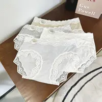 【ZMMY严选私服】新款舒适透气甜美性感蕾丝花边内裤4条装5091907