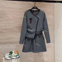 【宠粉价】秋季上新设计师新款时尚休闲气质半身裙套装TZ-499