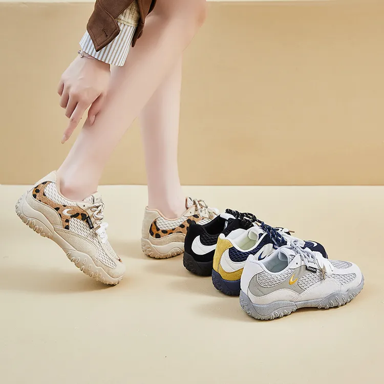 DIETIYA/蝶缇娅【轻奢鞋子】新款网面透气轻便德训鞋百搭户外休闲鞋