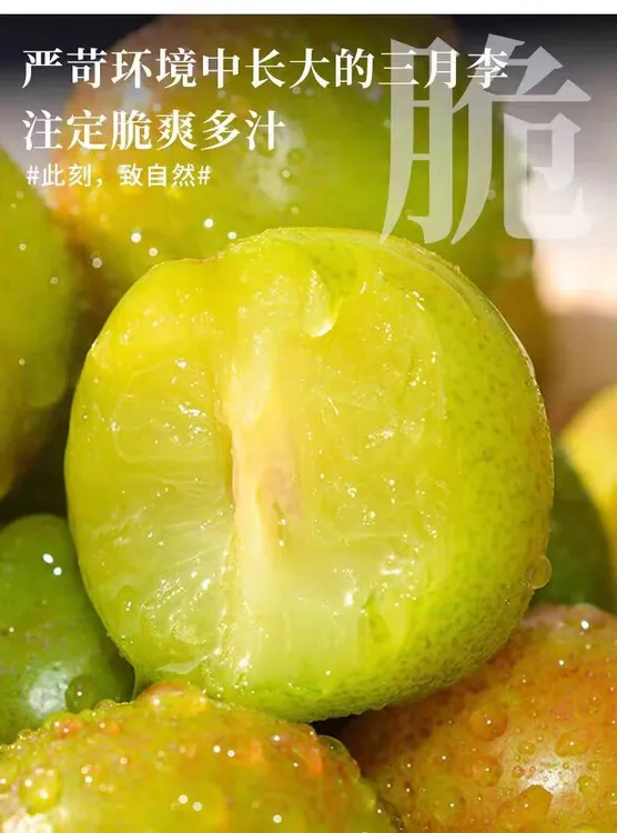 【现货速发】云南三月李子新鲜水果酸脆应季算脆李子整箱送辣椒盐