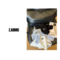 Z.ARBRE “纳凉小背心” 超重工刺绣字母弹力背心女