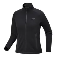 【奈斯专属】ARC'TERYX/始祖鸟 加拿大直邮 KYANI黑色抓绒夹克女款X000008516