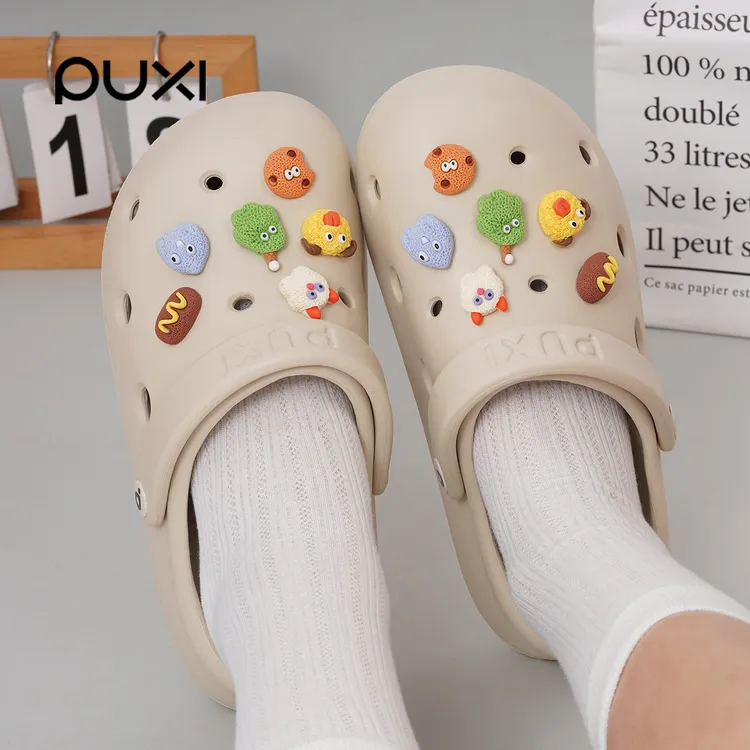 朴西飞云洞洞鞋女款2025新款爆款凉鞋女鞋防滑厚底外穿高级感小众