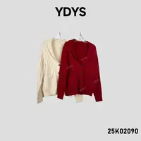 【YDYS】25K02090 2025新款时尚气质小众毛针织衫