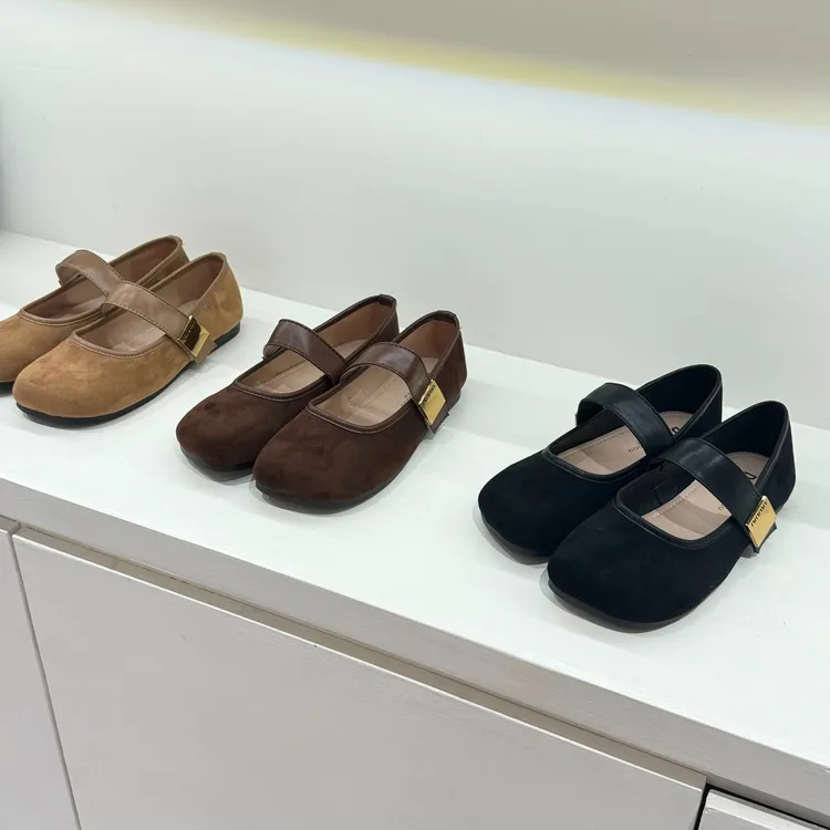 爆款新款小单鞋显瘦圆头玛丽珍鞋百搭春夏软底一字带韩系女鞋时尚