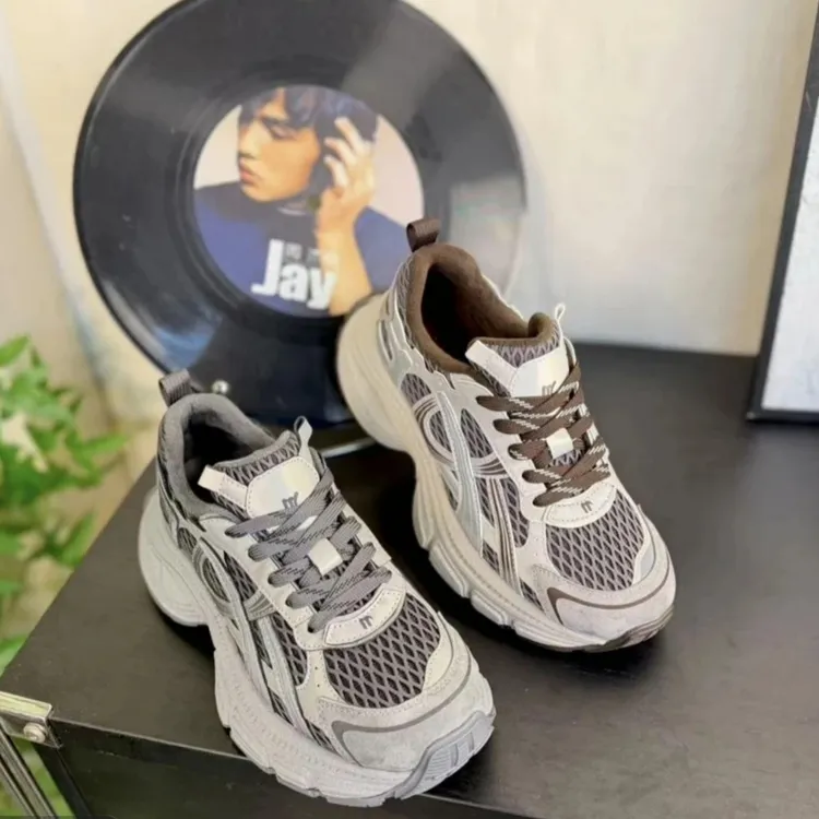 【爆米花3.0】2025新款老爹鞋时尚加绒四季休闲运动鞋增高5531-2