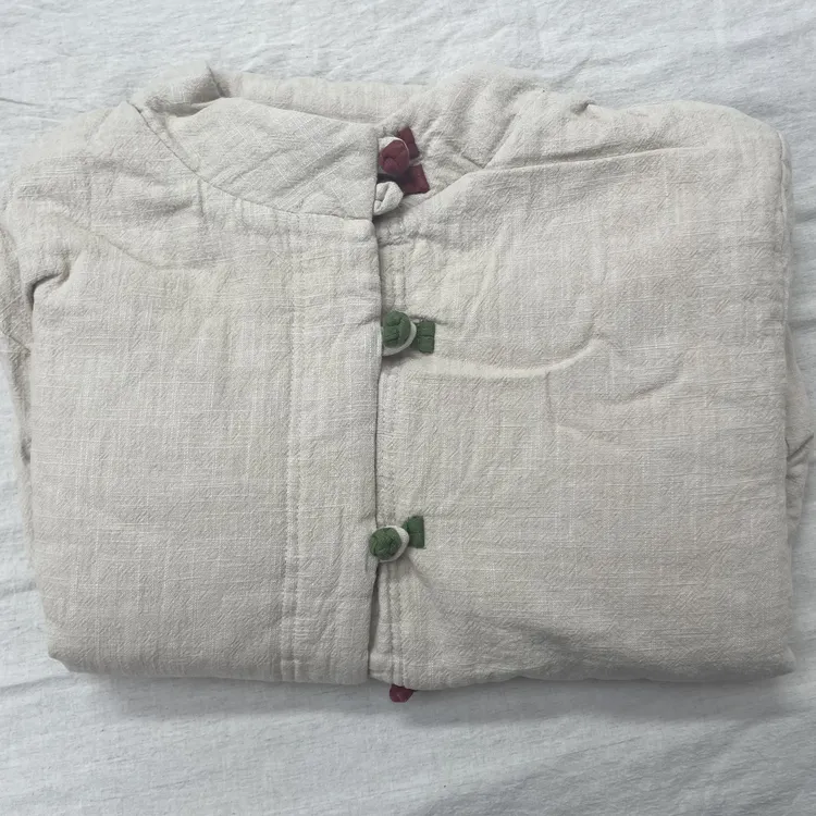 《元七猫-汉麻棉袄》加厚 均码上衣棉衣汉麻棉服加厚立领中式冬季