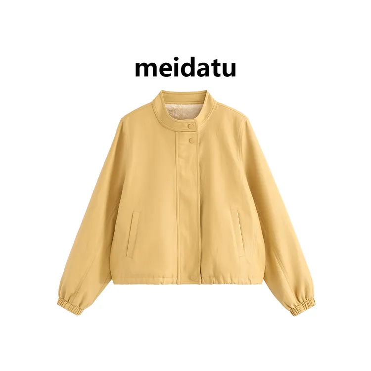 美哒兔（寒境骑士）冬季抗风保暖皮衣外套（小个子版）CK3202-5