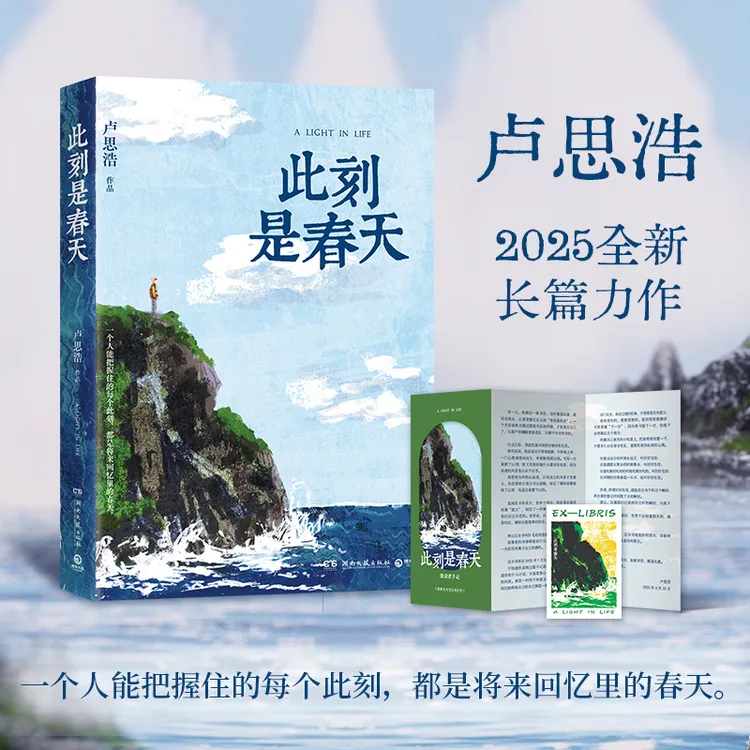 此刻是春天卢思浩 2025重磅新书 沉淀四年后又一长篇力作