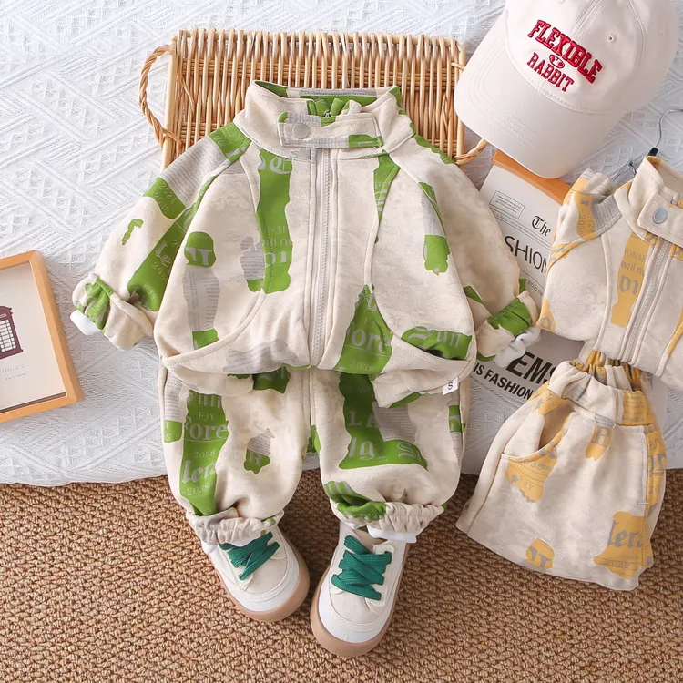 【沫沫家】男女童外套春秋季痞帅洋气卫衣小宝宝长袖儿童上衣酷潮